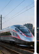 China high-speed rail train